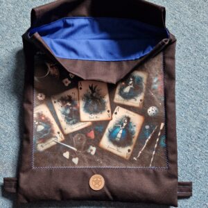 Rucksack Beutel Harris "Dark Alice Cards" – Bild 2