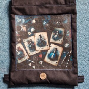 Rucksack Beutel Harris "Dark Alice Cards" – Bild 1