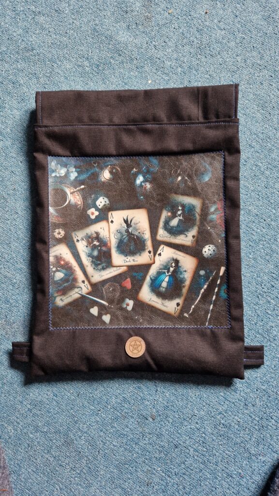 Rucksack Beutel Harris "Dark Alice Cards"