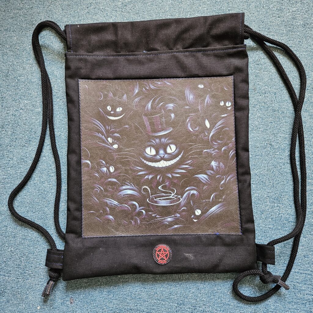 Rucksack Beutel Harris "Grinsekatze"