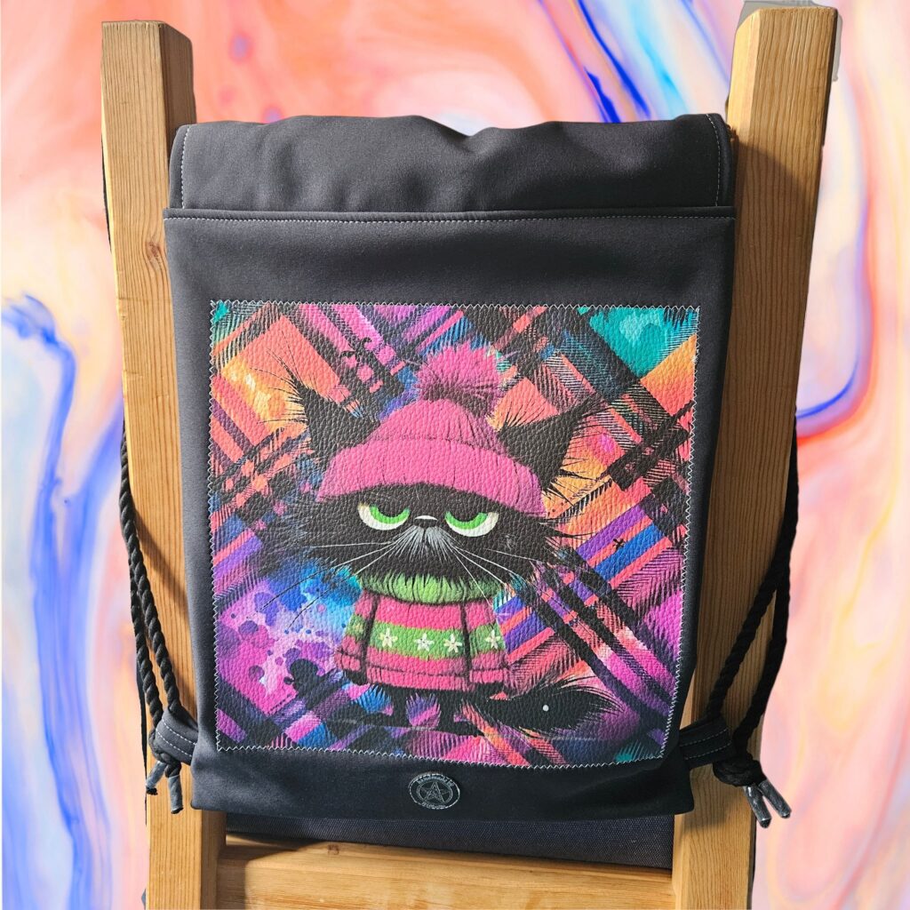 Rucksack Beutel Harris "Grumpy Cat"